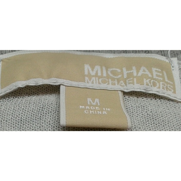 Michael Michael Kors double layer drape blouse size M - Picture 5 of 7